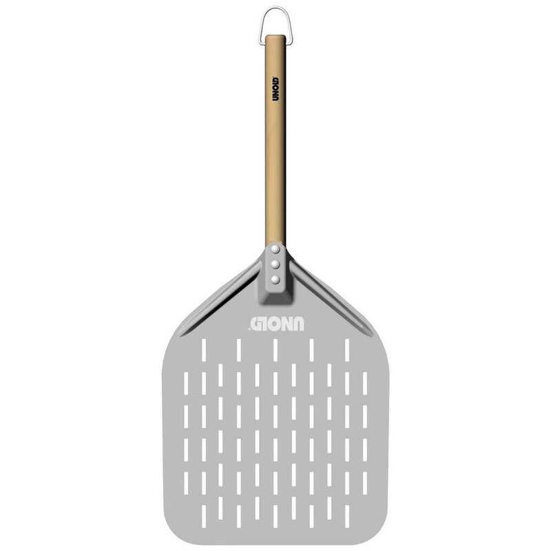 Unold Pizzaschieber Pizzaschaufel Aluminium Holz Pizzaofen LUIGI Zubehör - 4011689618161