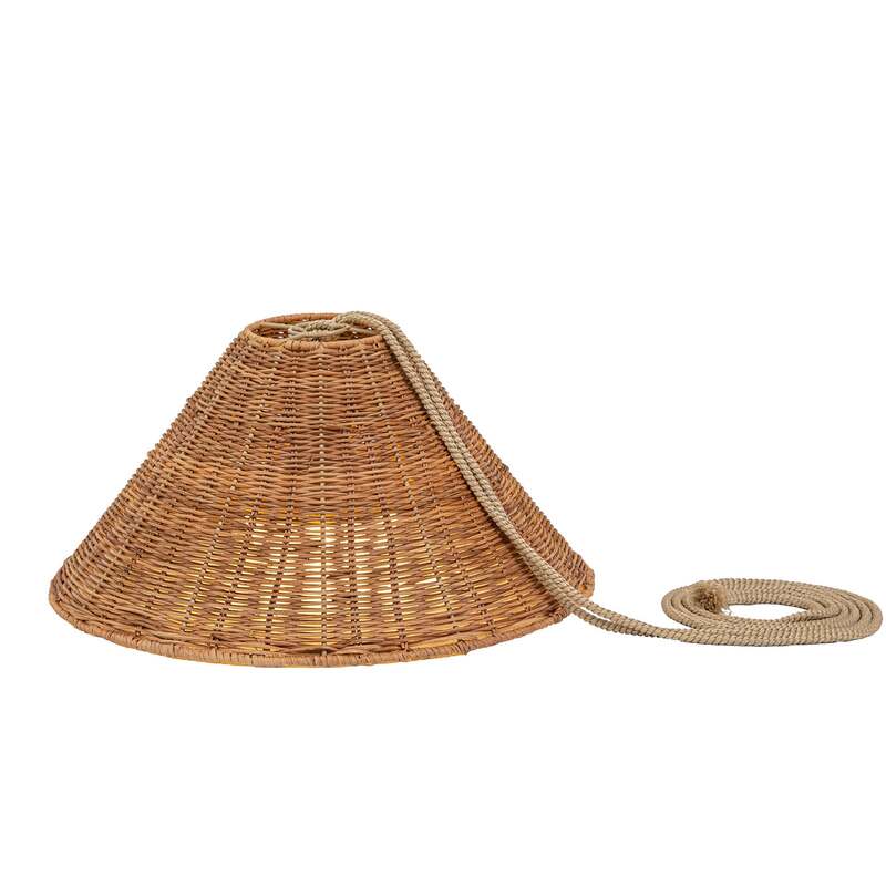 Newgarden Calobra LED-Pendellampe Akku Holz 18cm dimmbar IP54 Fernbedienung - 8435578501161