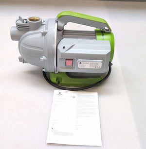 C-Ware TOOLCRAFT Gartenpumpe 800W 5000l/h Bewässerungspumpe Gartenwasserpumpe robust