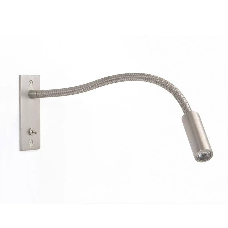 Astro Leo Switched LED-Wandeinbaulampe Wandleuchte Wandlampe Wandlicht nickel - 5038856070514