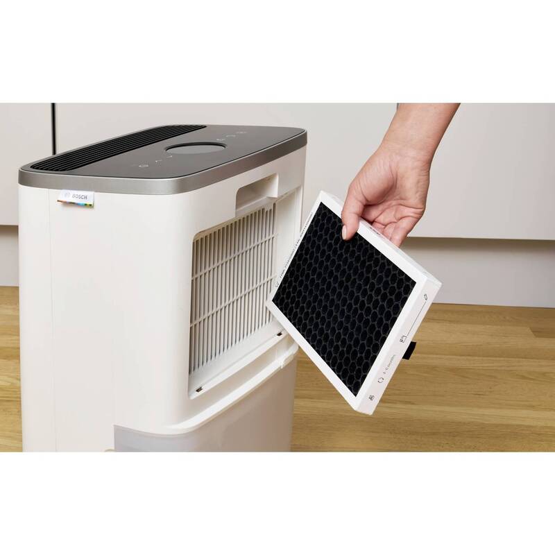 Bosch Luftentfeuchter Dry 4000 Heizgerät Handtuchheizkörper 2,5l 75m² 40dB weiß - 4069143047774