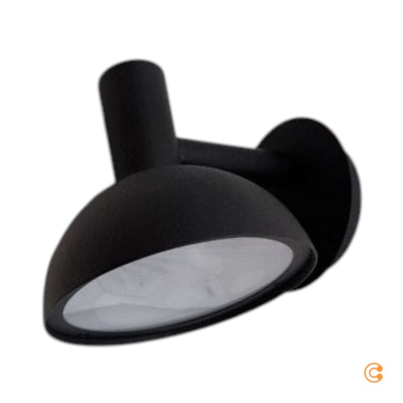 Nordlux Außenwandleuchte Arki schwarz Gartenlampe Wandleuchte dimmbar IP54 Ø20cm - 5701581280175