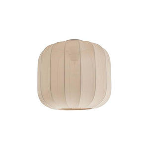 B-Ware Lindby Deckenleuchte Helin beige Stoff Ø 35 cm dimmbar E27 15 W