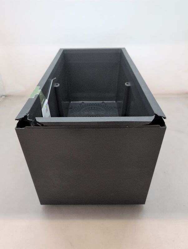 Deroma Pflanzkasten Hochbeet Millennium 79x39cm anthrazit Kunststoff 73l - 0191942097385