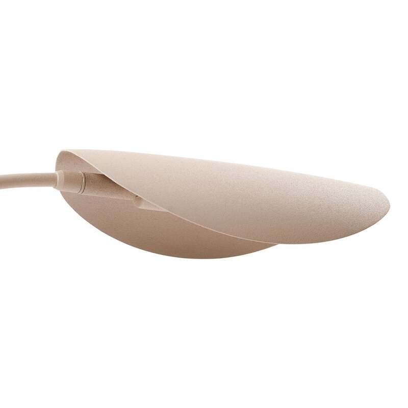 Lucande Tischleuchte Tischlampe Rivera Eisen Marmor Beige Esszimmer Wohnzimmer - 4255830900686