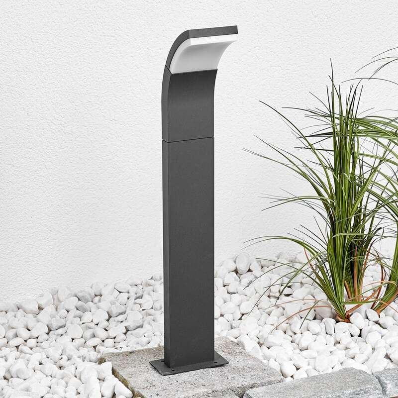 Lucande Wegeleuchte Gartenlampe Timm LED Pollerleuchte anthrazit 60cm IP54 440lm - 6291106557176
