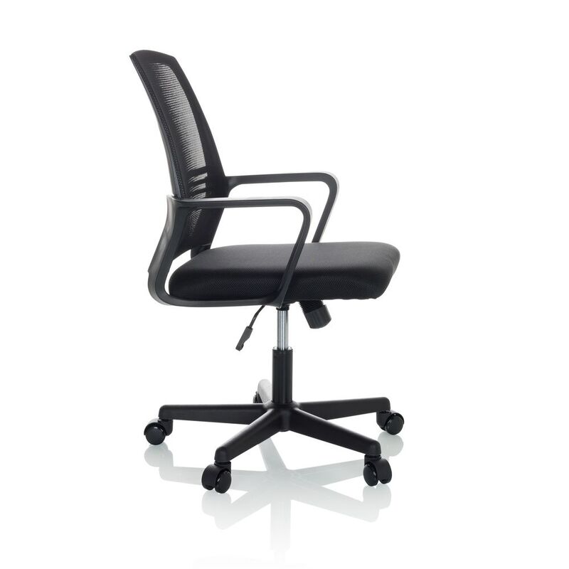 hjh OFFICE Bürostuhl Drehstuhl Büro-Stuhl STAR-TEC YU I Büro Netzstoff schwarz   - 4064323028512