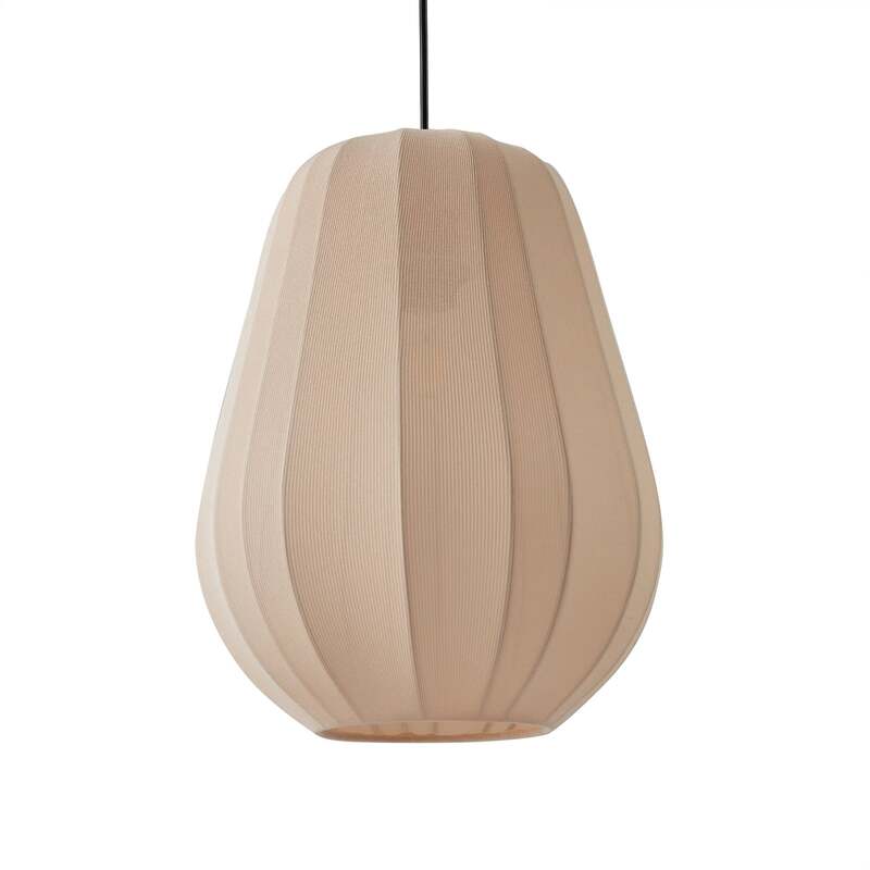 Lindby Hängeleuchte Helin beige Ø 30 cm Stoff Deckenlampe Deckenleuchte Lampe - 4251911793819