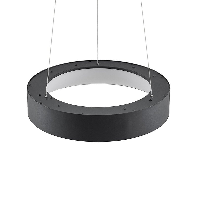 Arcchio Pendelleuchte Hängelampe LED Aleksi schwarz Eisen Kunststoff dimmbar877 - 4251911701968