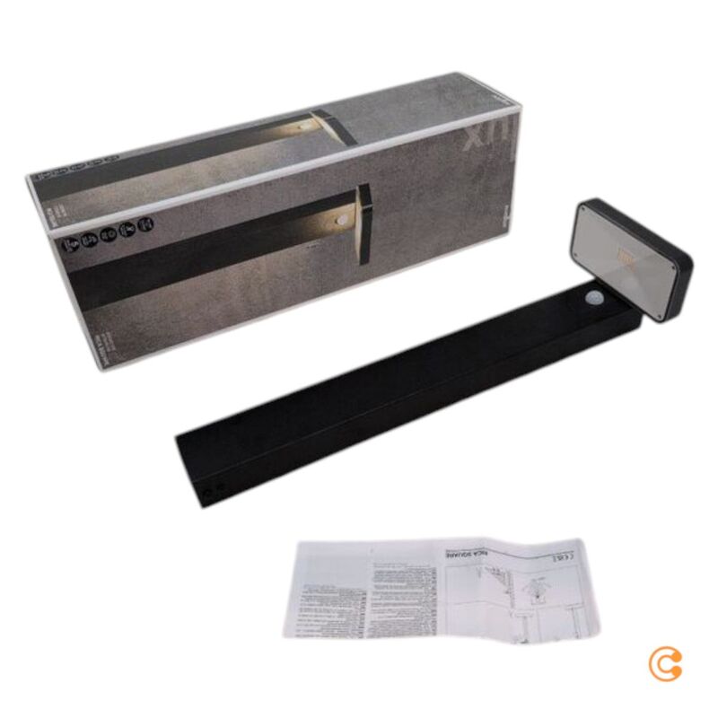 Nordlux Wegeleuchte Gartenleuchte Rica Square LED Pollerleuchte schwarz 76cm - 5704924004803