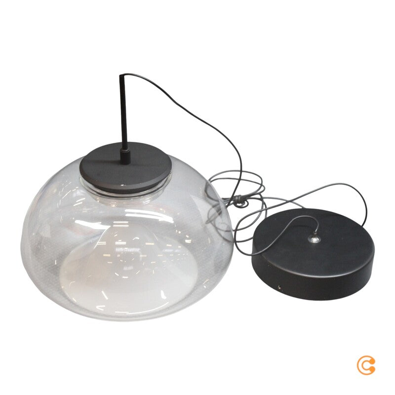 FABAS LUCE LED Hängeleuchte Pendelleuchte Brena transparent dimmbar CCT 1-flg - 8019282546023