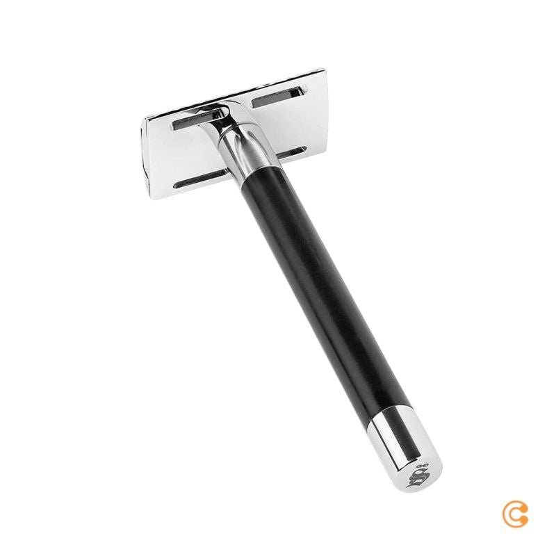 Störtebekker Premium Rasierhobel Hamburg mit 10 Klingen & Leder-Etui - 4260554493970