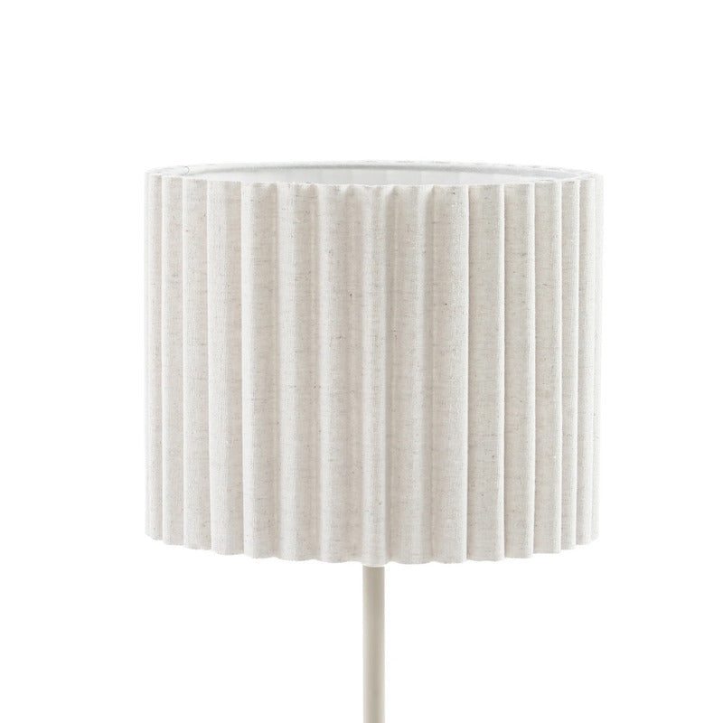 Lindby Tischleuchte Lampe Libbie LED Leuchte creme E27 Höhe 45cm elegant modern - 4255830913334