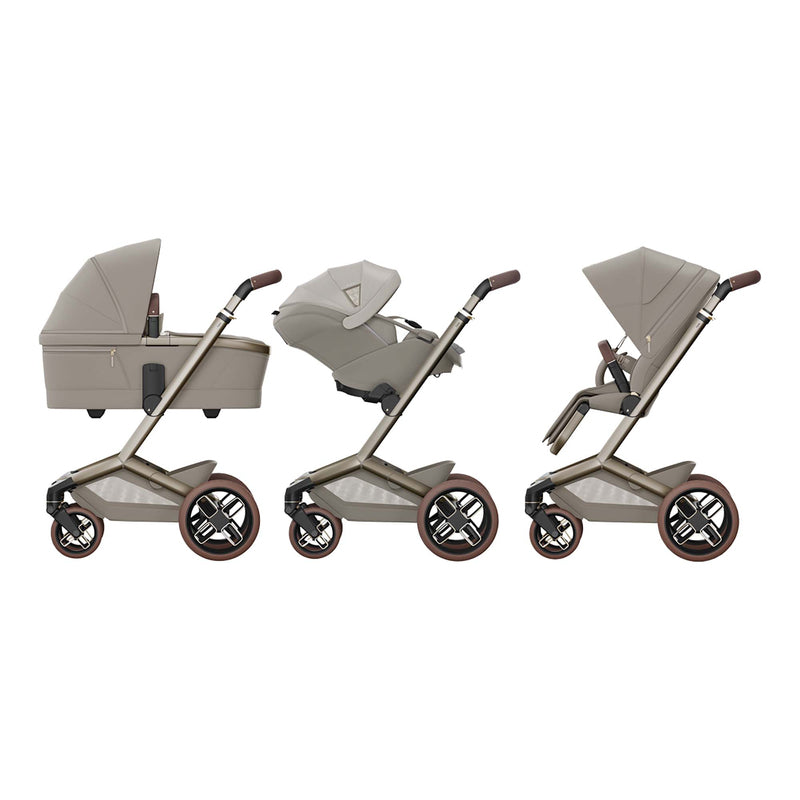 MAXI-COSI Premium Kinderwagen Fame Kombikinderwagen Sapphire Sand 4-Räder 22kg - 3220669981596