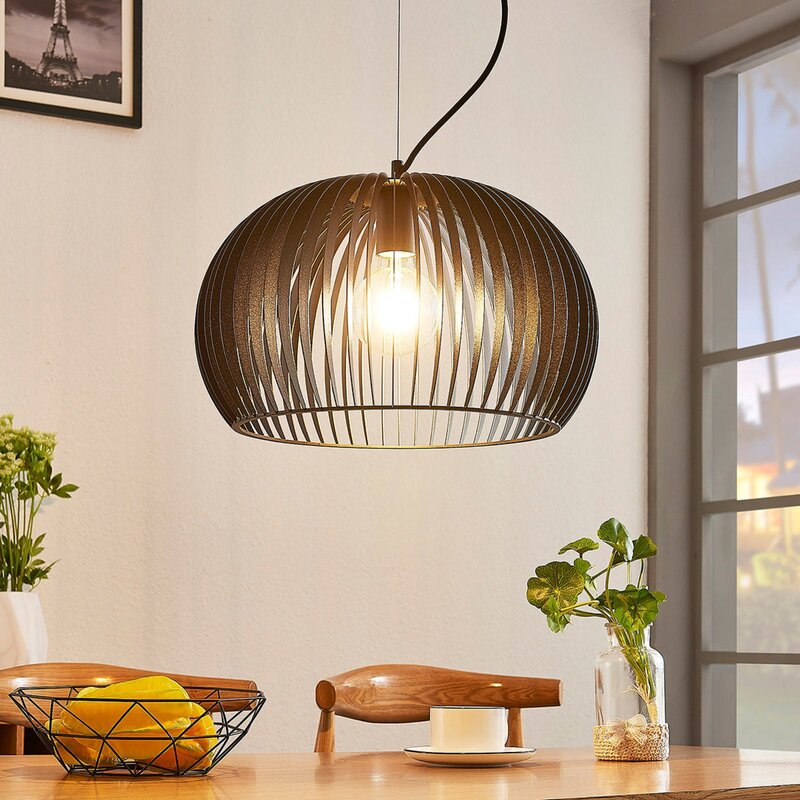 Lindby Pendelleuchte Jusra Deckenlampe Hängeleuchte Deckenlampe Deckenlicht E27 - 4251096551754