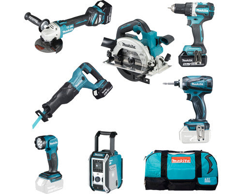 Makita Akku-Spezialset DLX7018TX1 Elektrowerkzeug Akkuwerkzeug 18V SIEHE TEXT - 88381737708