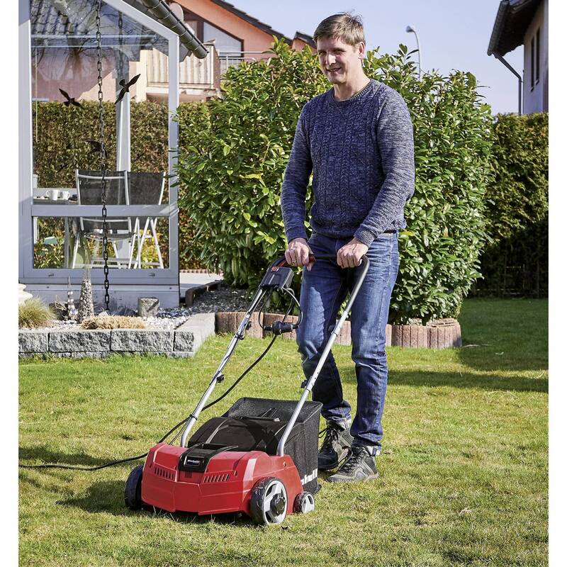 Einhell Elektro-Vertikutierer GC-SA 1231/1 Rasenpflege Mäher 28l Doppelmesser - 4006825628272