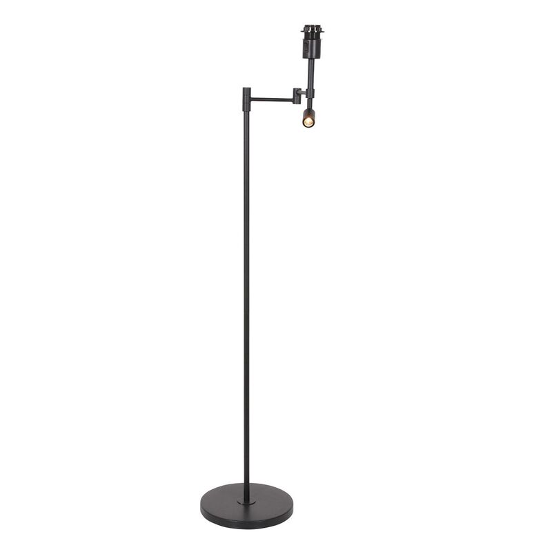 Steinhauer Stang Stehleuchte Standlampe ohne Schirm schwarz Metall Schalter LED - 8712746151473