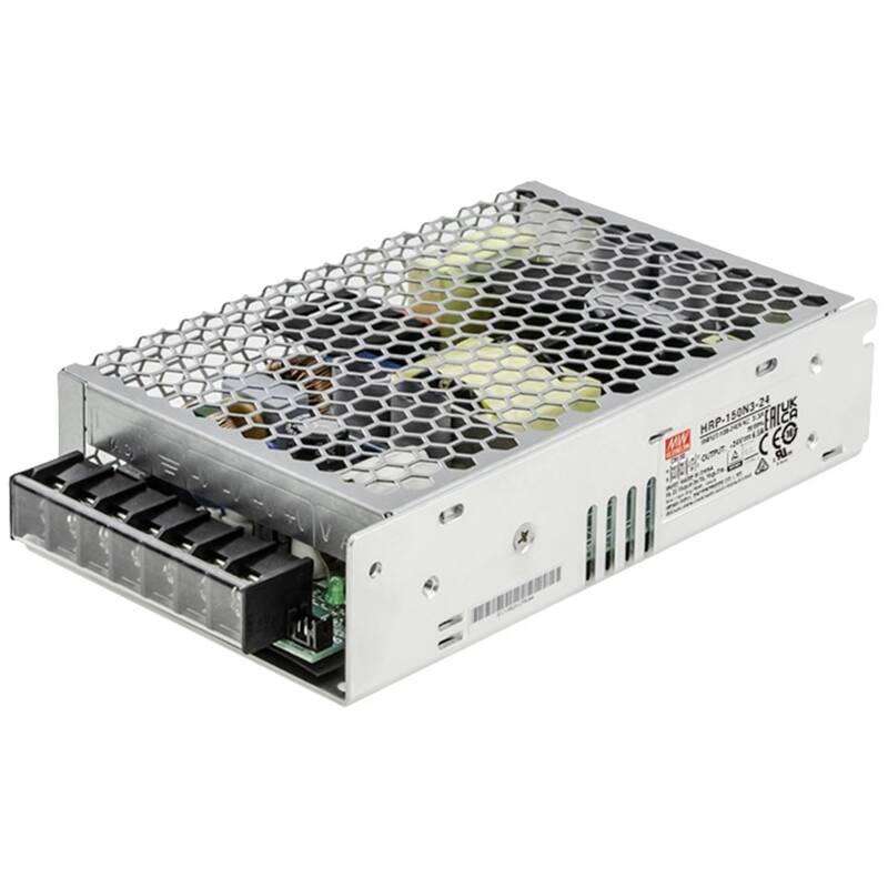 MEAN WELL Schaltnetzteil Netzteil HRP-150-N3 geschlossen Case Single Outp 24V 6A - 4021087083409