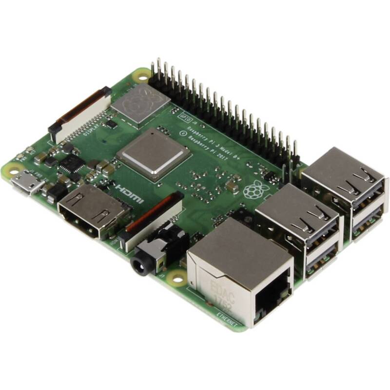 Raspberry Pi Single Board Computer Minicomputer 3 B Plus 1 GB RAM Modell B Plus - 5056561800318