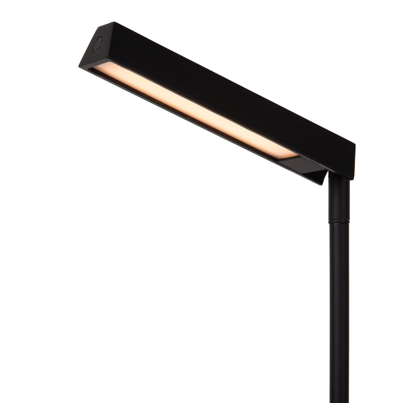 Lucide Stehleuchte Lavale LED dimmbar Touchdimmer schwarz 138cm Lampe Leuchte - 0000010038727