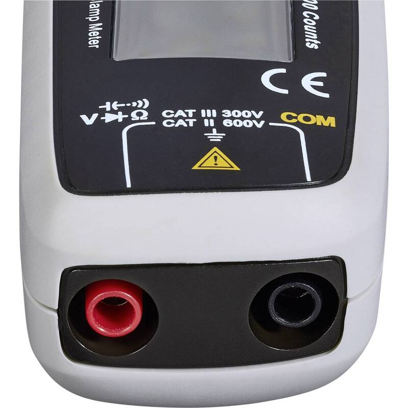 VOLTCRAFT MINI-STROMZANGE VC-330 AC/DC Multimeter mit TrueRMS und Displaybele... - 4016138958751