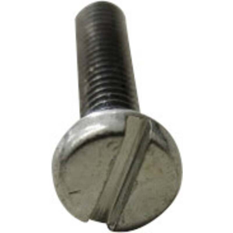 Toolcraft Zylinderschraube M5 20mm Schlitz DIN 84 galvanisch verzinkt 200 Stück - 4053199008834