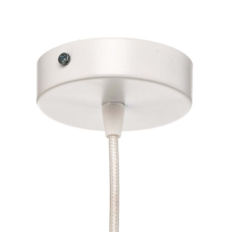 Hängeleuchte Bristol LED Pendelleuchte dimmbar grau weiß matt 25cm Höhe 45cm Ø - 5903689180603