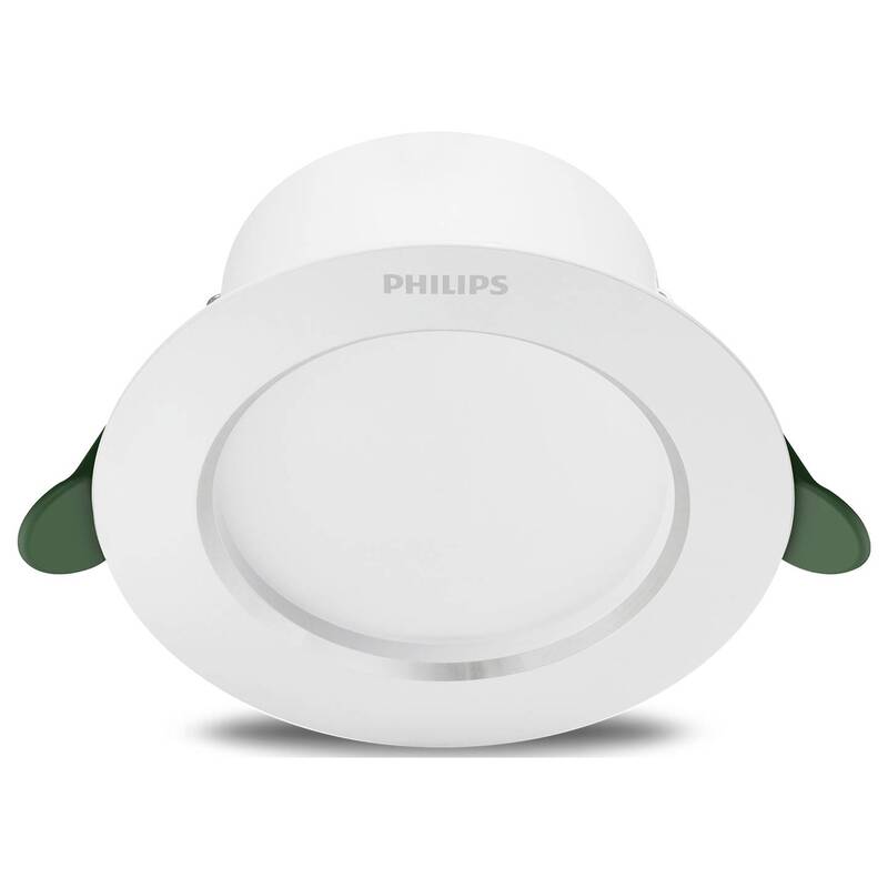 Philips Einbauleuchte LED Downlight 2W neutralweiß 310 Lumen Ø80mm Metall weiß - 8720169308107