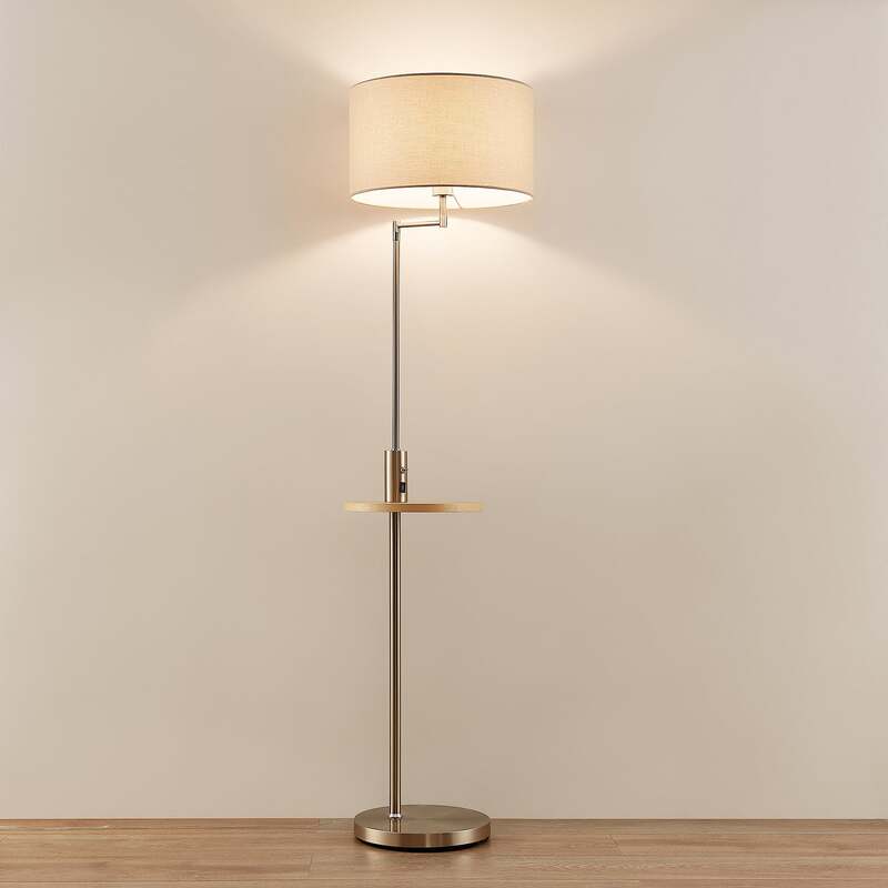 Lindby Zinia Stehlampe Ablage USB Standleuchte Stehleuchte E27 SIEHE TEXT/FOTO - 4251911702439