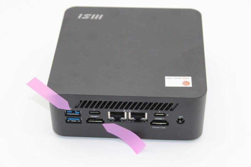 MSI Mini PC CUBI NUC 1MG-024XDE Intel Core 3-100U 8GB 256GB SSD Wi-Fi 6E - 4711377230346