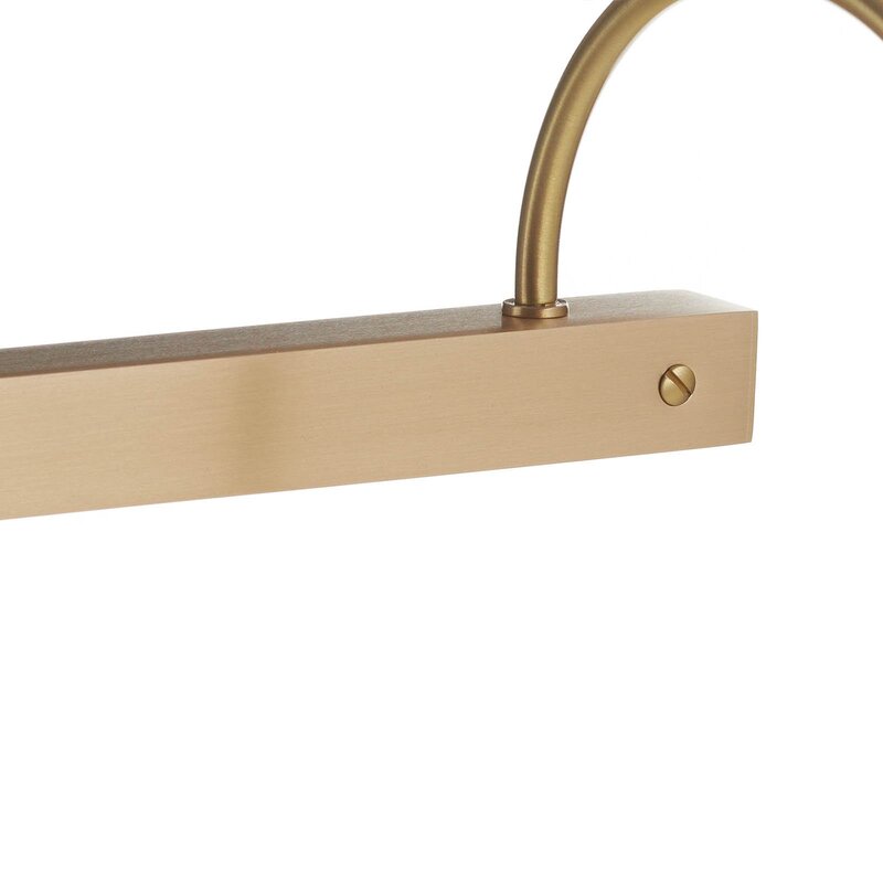Knapstein Bilderleuchte Wandlampe PICTURE Bilderlampe messing matt Lampenlicht - 4250035800380