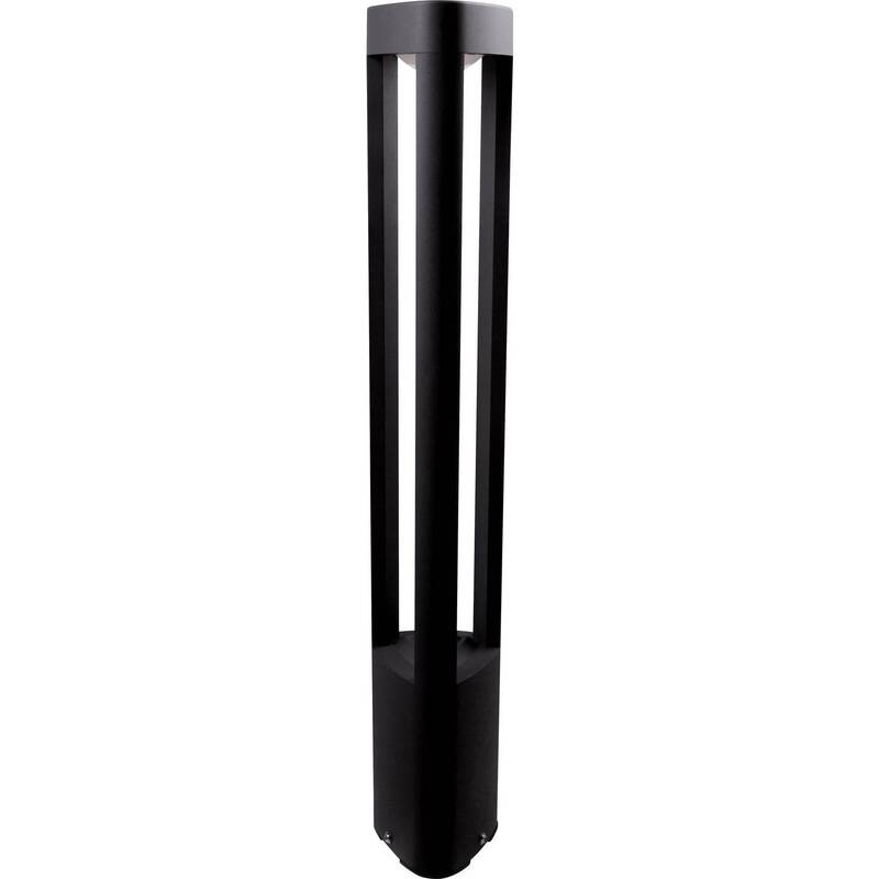 Heitronic Wegeleuchte MARYLAND LED Lampe warmweiß 9W IP54 anthrazit 817mm hoch - 4002940358292