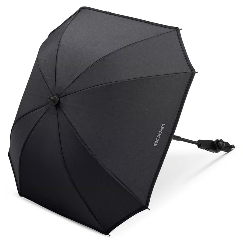 ABC Design Sonnenschirm Sunny Coal für Kinderwagen UV-Schutz 50+ schwarz leicht - 2000587220608