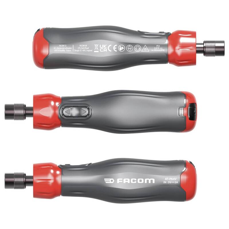 Facom E-Schraubendreher Universal 1/4" Schraubendreher 170mm 300RPM 0.9NM 500g - 3662424107054