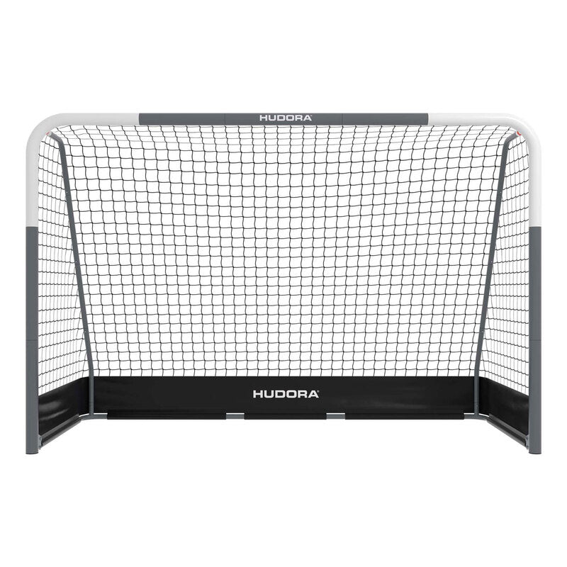 HUDORA Fußballtor Roco 300 Garten Fußballtor mit Torwand 315x208cm weiß stabil - 4005998769768