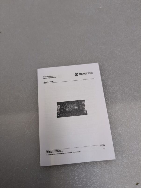 Deko Light LED-Dimmer 843336 Dimmer Lichtdimmer Schwarz 12V Energieeffizienz - 4042943192363