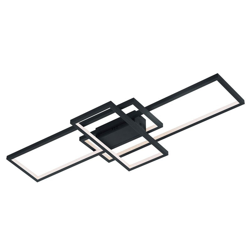 Trio Lighting WiZ Thiago LED-Deckenlampe Deckenlampe Lampe LED 104cm anthrazit - 4017807453751
