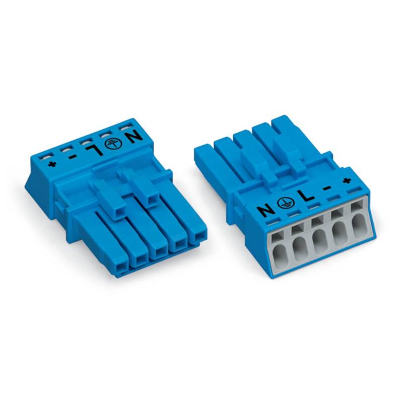 WAGO GmbH & Co. KG Buchse Anschlussklemme 5-polig 890-110 50 Stück - 4055143548588