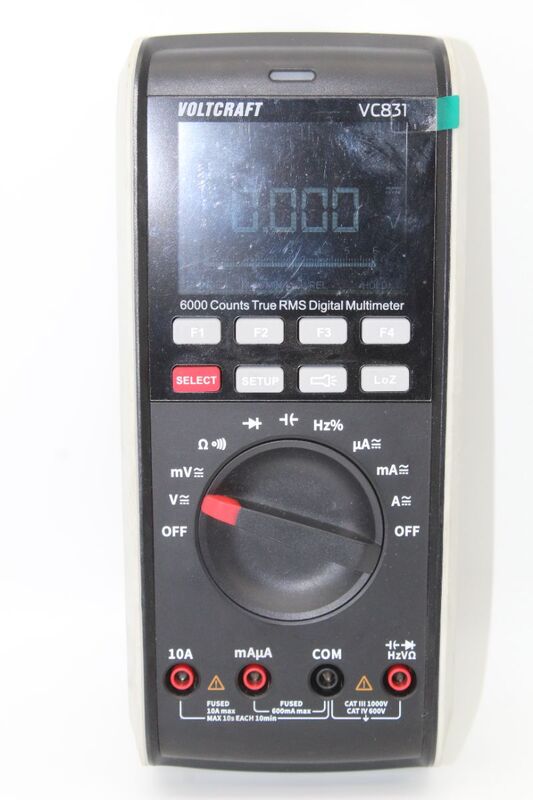 VOLTCRAFT VC831 SE Hand-Multimeter Messgerät digital CAT III 1000V CAT IV 600V - 4064161394039