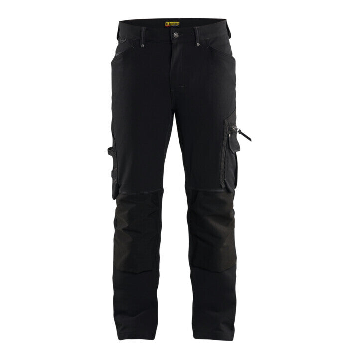 Blakläder Bundhose Arbeitshose Handwerk schwarz Größe 56 CORDURA Kniepolster - 7330509687499