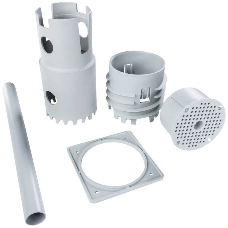 Montageplatte hellgrau 73 mm für W?rmed bis 850 °C Kopos 1 Set 15 N - 8595568936295