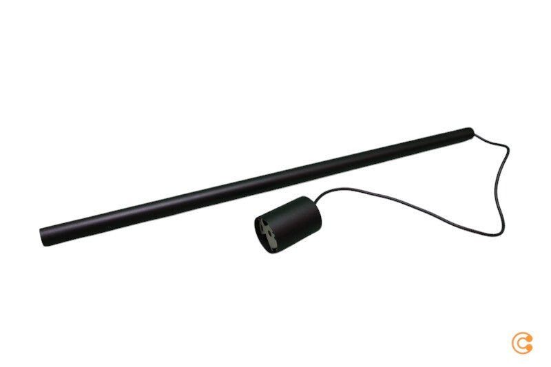 Hängelampe Laser einflammig schwarz Schirm 75 cm Deckenlampe Deckenleuchte Lampe - 7022096