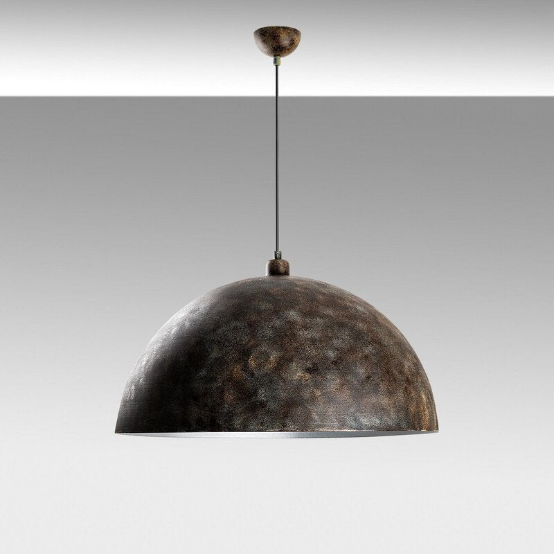 Opviq Hängeleuchte Berceste altmessing Metall Ø 60 cm dimmbar 15 W E27 - 8684283480395