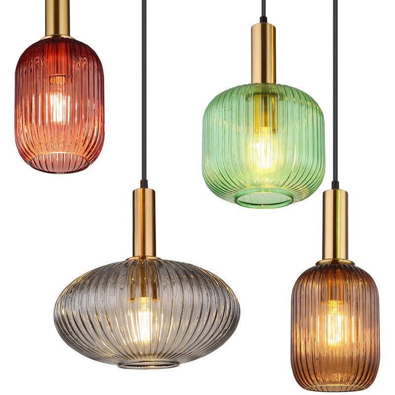 Globo Lighting Normy Hängeleuchte Pendelleuchte messingfarben SIEHE TEXT/FOTO228 - 9007371443697