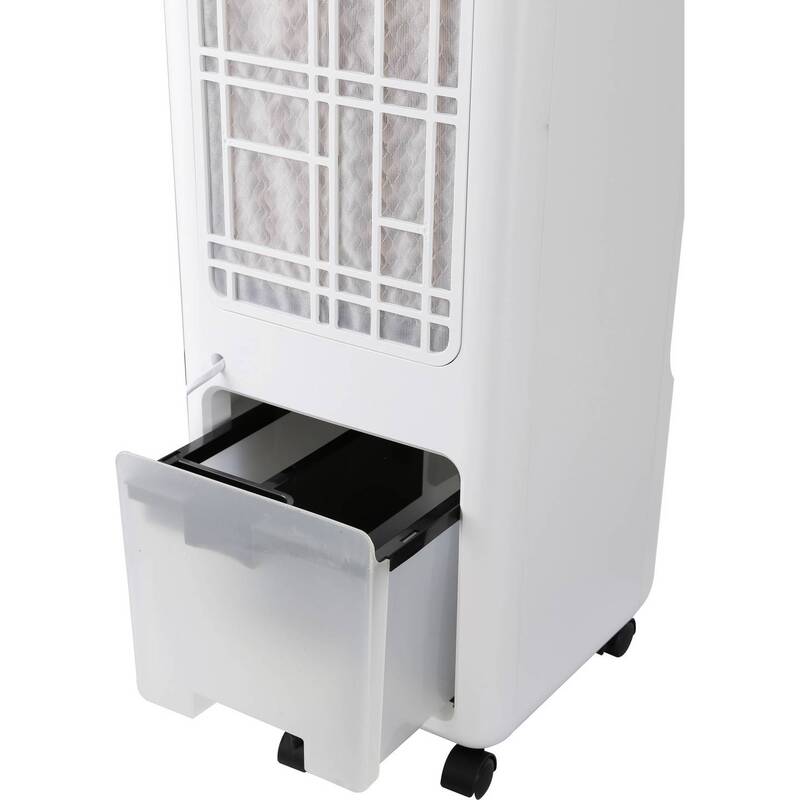 Sygonix Luftkühler Klimagerät 50W Oszillierend Fernbedienung 6l Timer Weiß - 4064161310022