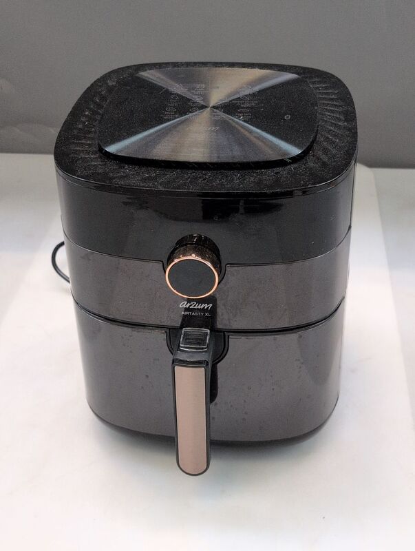 arzum Heißluftfritteuse Airfryer Fritteuse 6l 1750W Display Timer Schwarz - 8693184917350