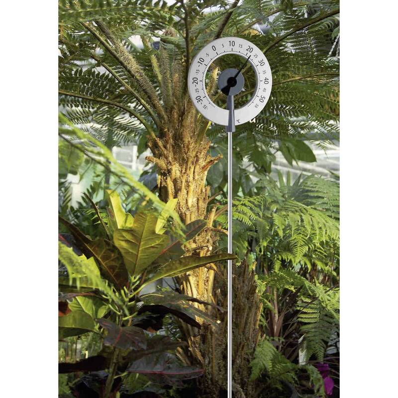 LOLLIPOP DESIGN Gartenthermometer TFA wetterfest analog -20 bis +50 °C - 4009816014955