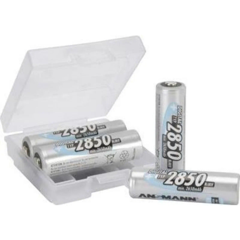 Ansmann Mignon AA Akku NiMH 2650 mAh wiederaufladbar 1.2V Batterie mehrfach - 4013674033140