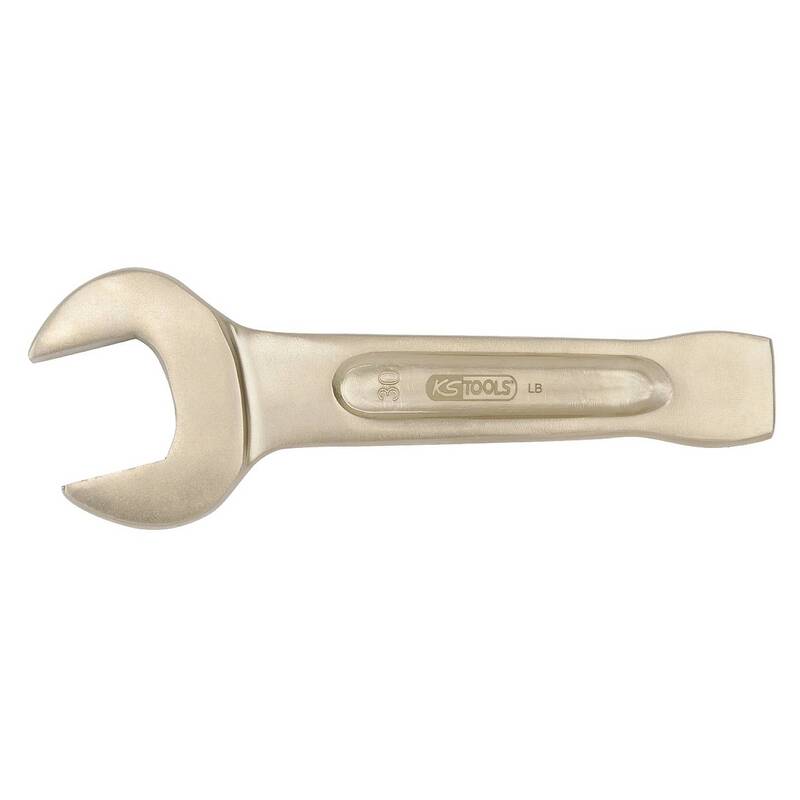 KS Tools Schlagmaulschlüssel 30mm Aluminium-Bronze 190mm Handwerkzeug 350g - 4042146530689